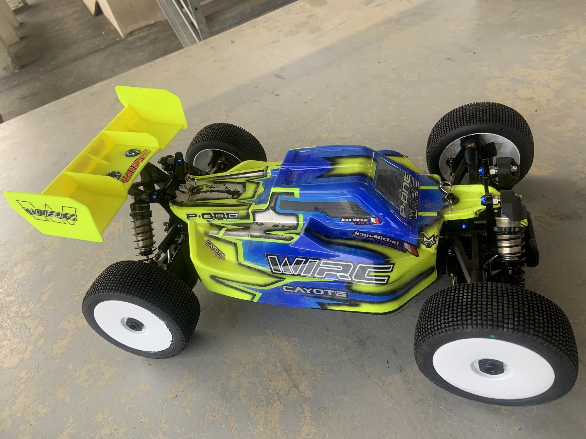 WIRC SBXE4, TT 1/8 Électrique, voiture radiocommandée de JEAN-MICHEL TIQUET, TTMBC
